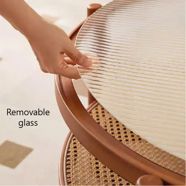 Glass Round Coffee Table With Storage best